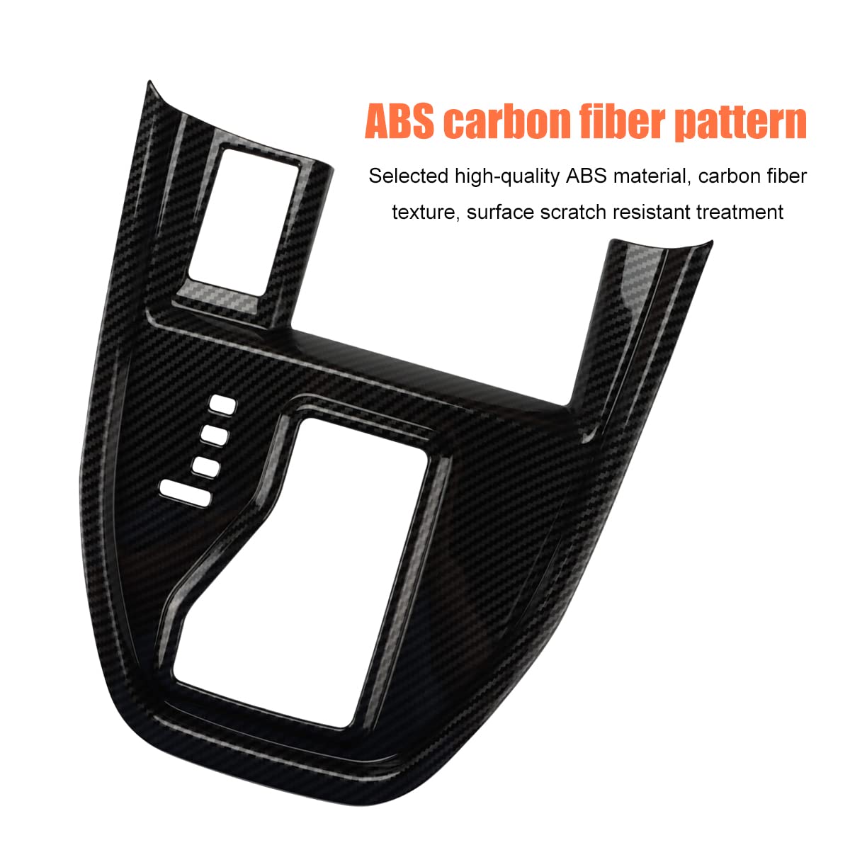 INTGET Carbon Fiber Gear Panel Cover for 2020-2025 Subaru Outback & Legacy - Center Console Trim Accessories | Interior Upgrade for Car Enthusiasts (Perfect for Daily Commute & Road Trips)