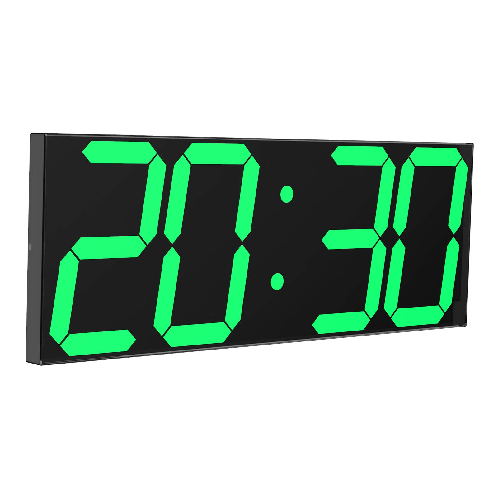 CHKOSDA Digital LED Wall Clock - Large 6