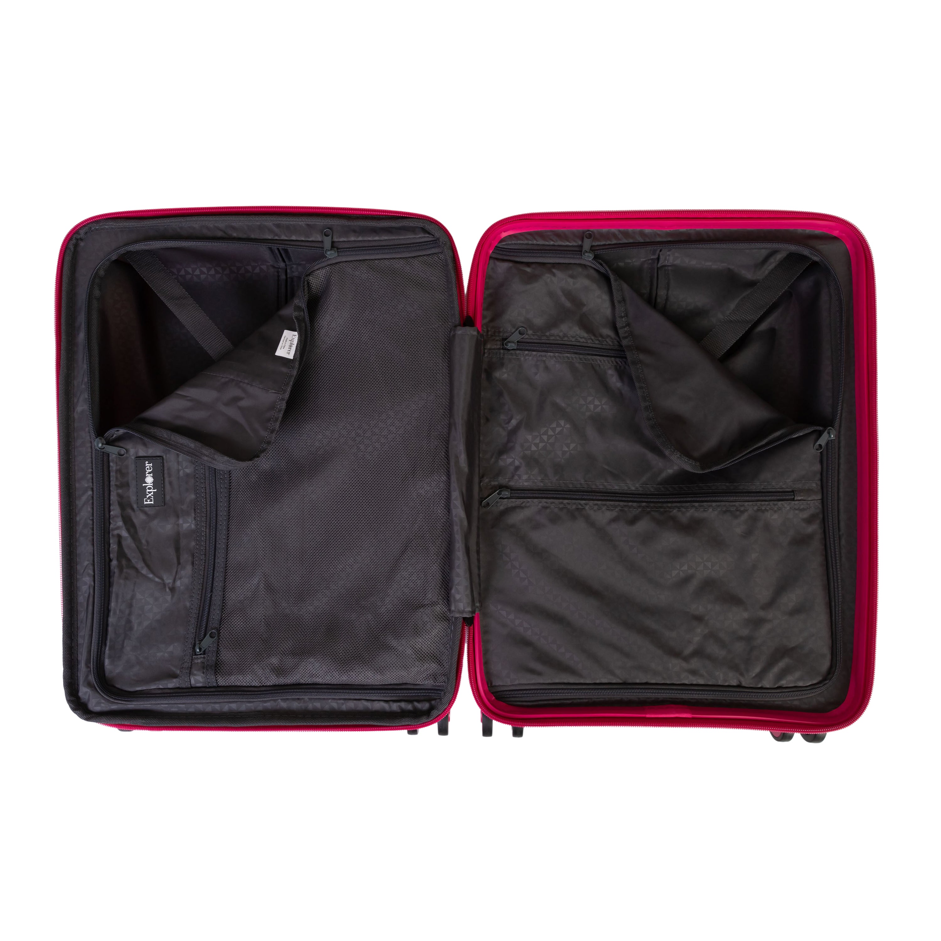 Explorer Breeze Anti-Theft Expandable Carry-On Luggage - Lightweight Travel Suitcase for Airplane, Business Trips & Weekend Getaways