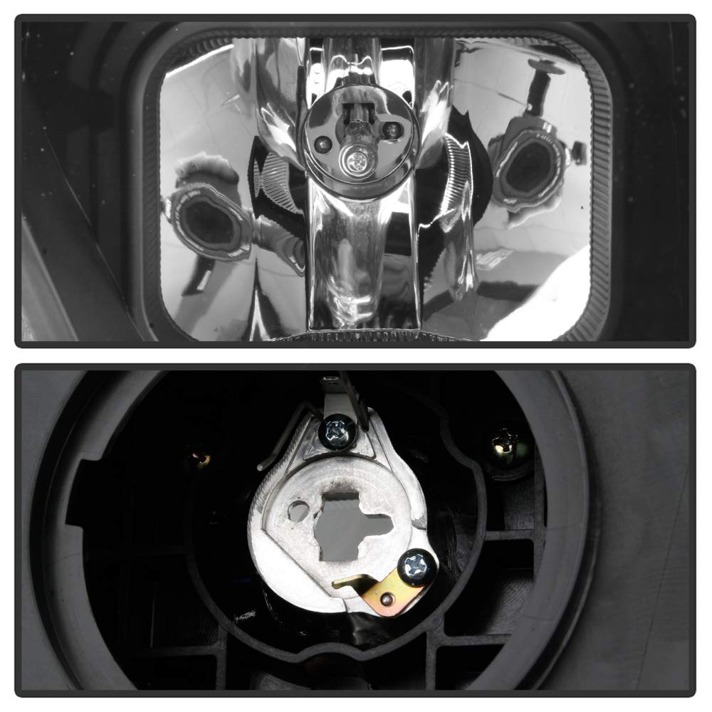 LED Light Tube DRL Headlights for Ford Edge 2007-2010 - Black/Clear Lens - High Visibility Daytime Running Lights for Enhanced Safety & Style