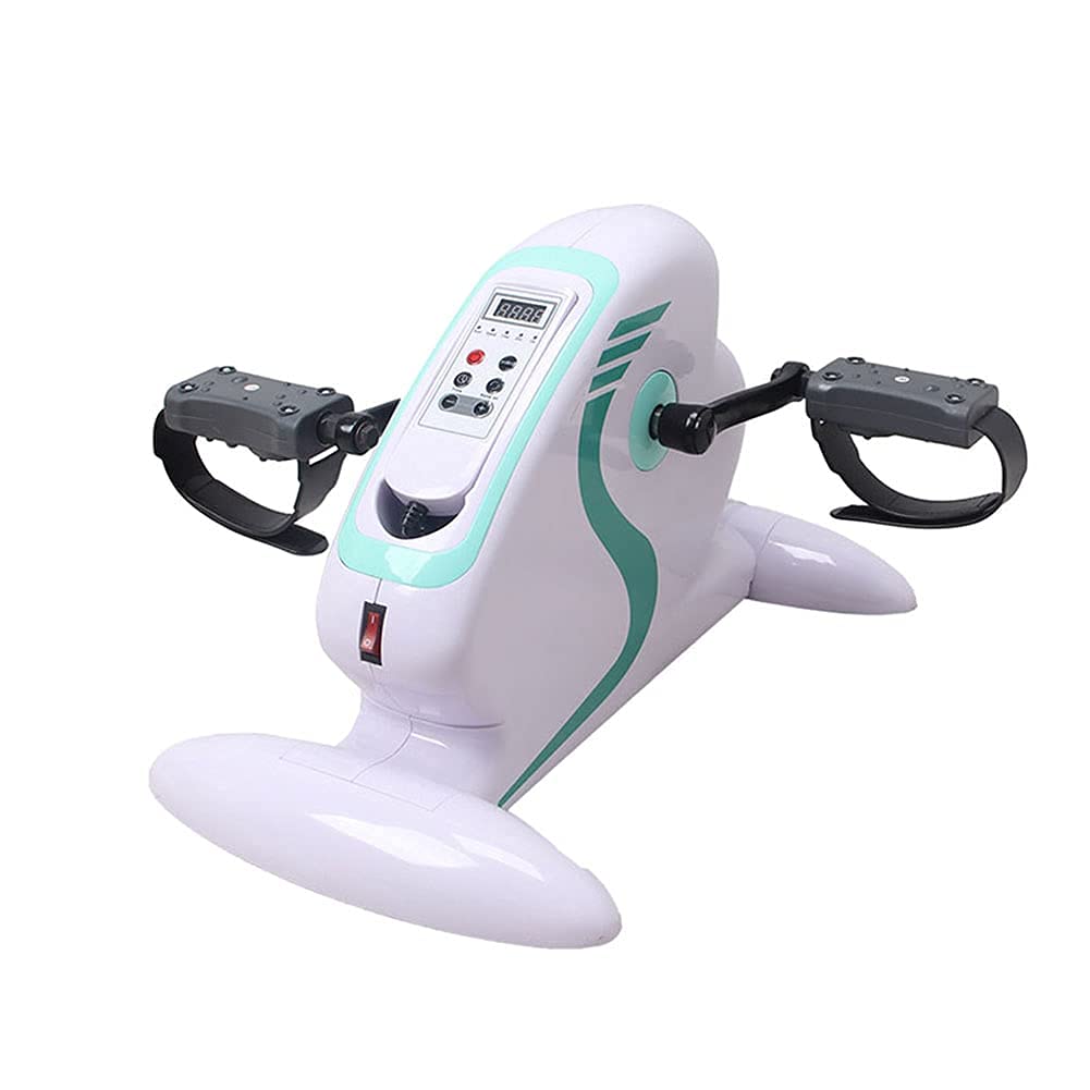 Electric Pedal Exerciser with Leg Support - Portable Mini Exercise Bike for Hand, Arm, Knee & Leg Rehabilitation - Ideal for Home Physical Therapy, Seniors & Disabled Users - Compact Fitness Equipment for Recovery & Mobility Training