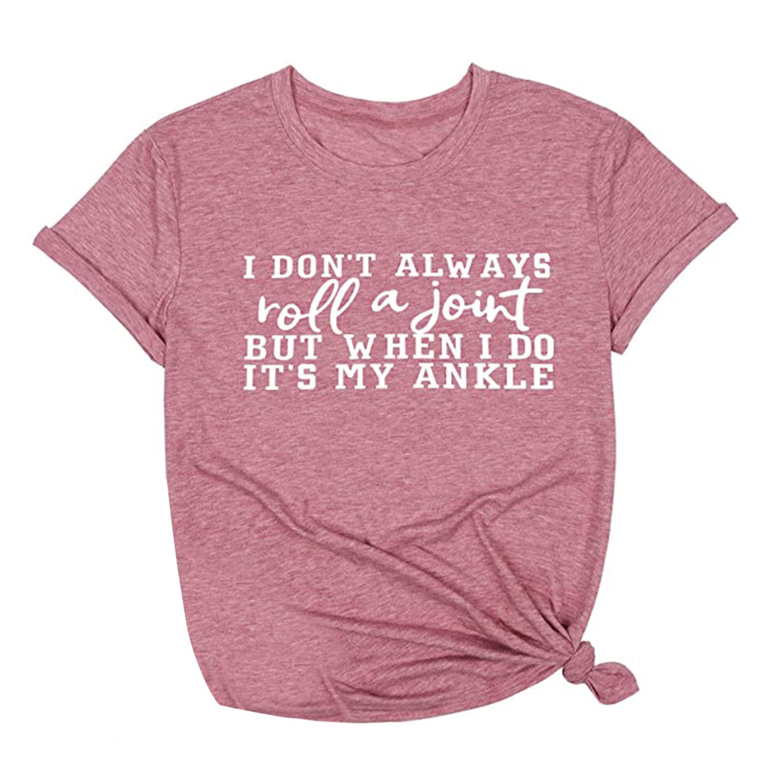 Women's Plus Size Casual Loose Fit Alphabet Printed T-Shirt & Blouse - Summer Short Sleeve Top for Everyday Wear, Street Style, and Office Outfits