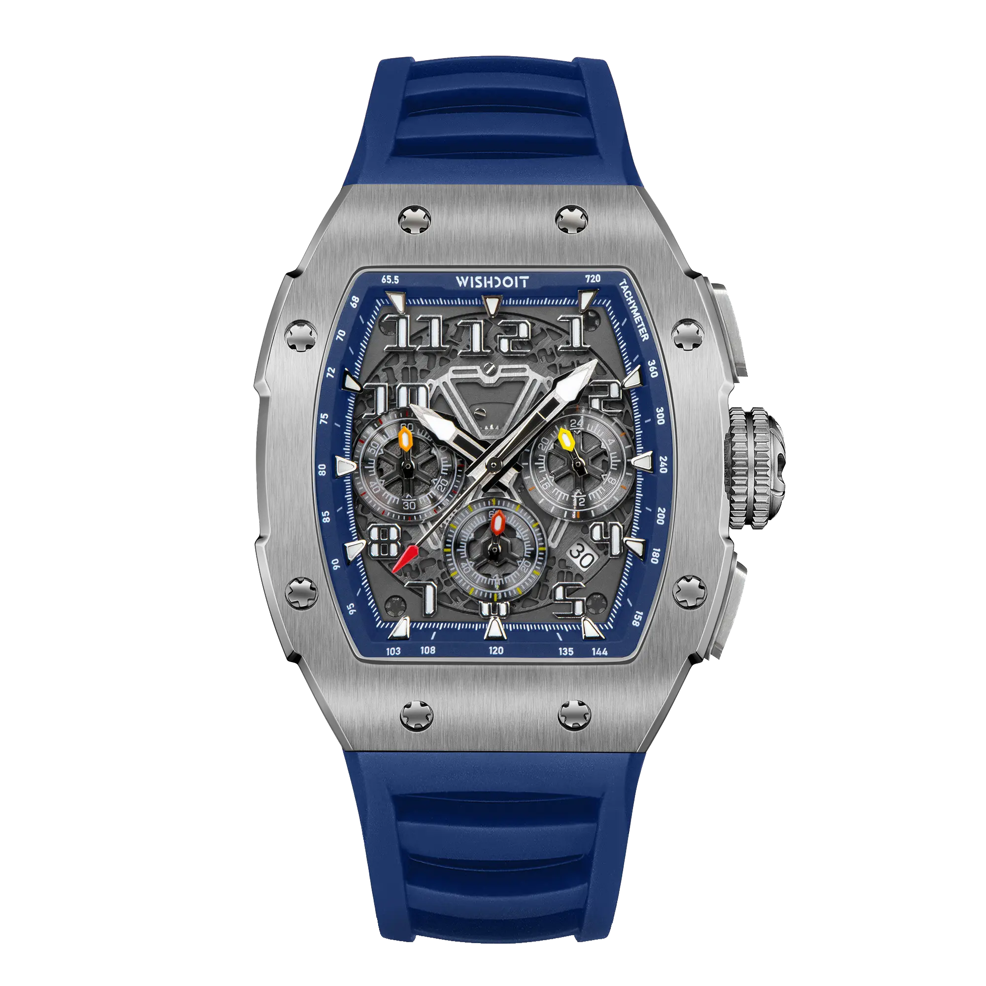 RACING GT CHRONO Quartz Chronograph Watch for Men - Sporty Waterproof Wristwatch with Date Display - Perfect for Racing, Driving & Outdoor Adventures