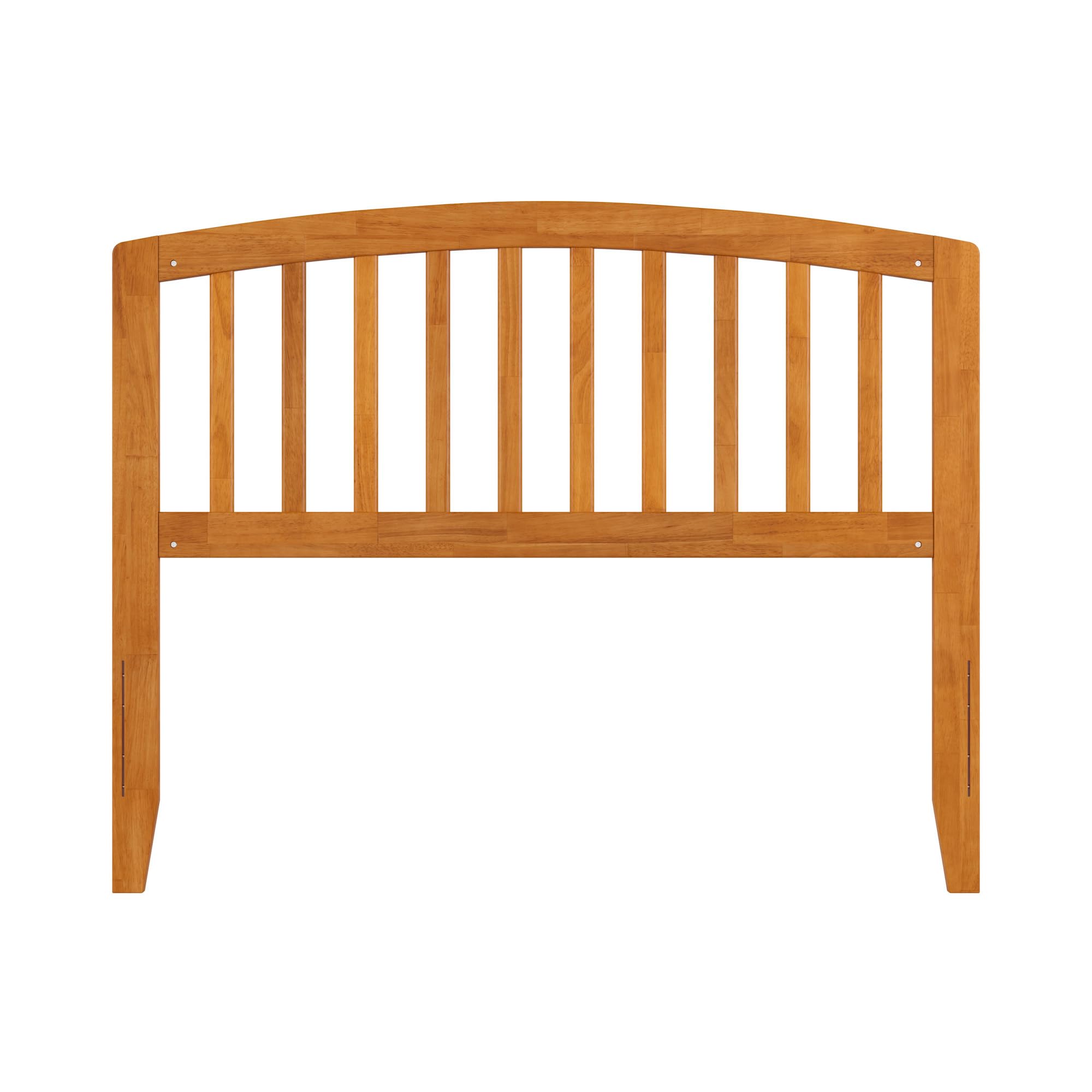 AFI Richmond Full Solid Wood Headboard with USB Charging Ports - Light Toffee Finish for Modern Bedroom Decor & Space-Saving Storage Solutions