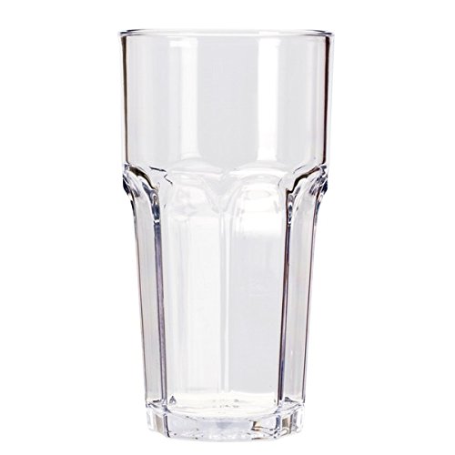 16 oz Louis Clear SAN Tumbler - BPA-Free Insulated Travel Mug for Hot & Cold Drinks - Perfect for Coffee, Tea, Water & Smoothies - Office, Gym & Outdoor Use