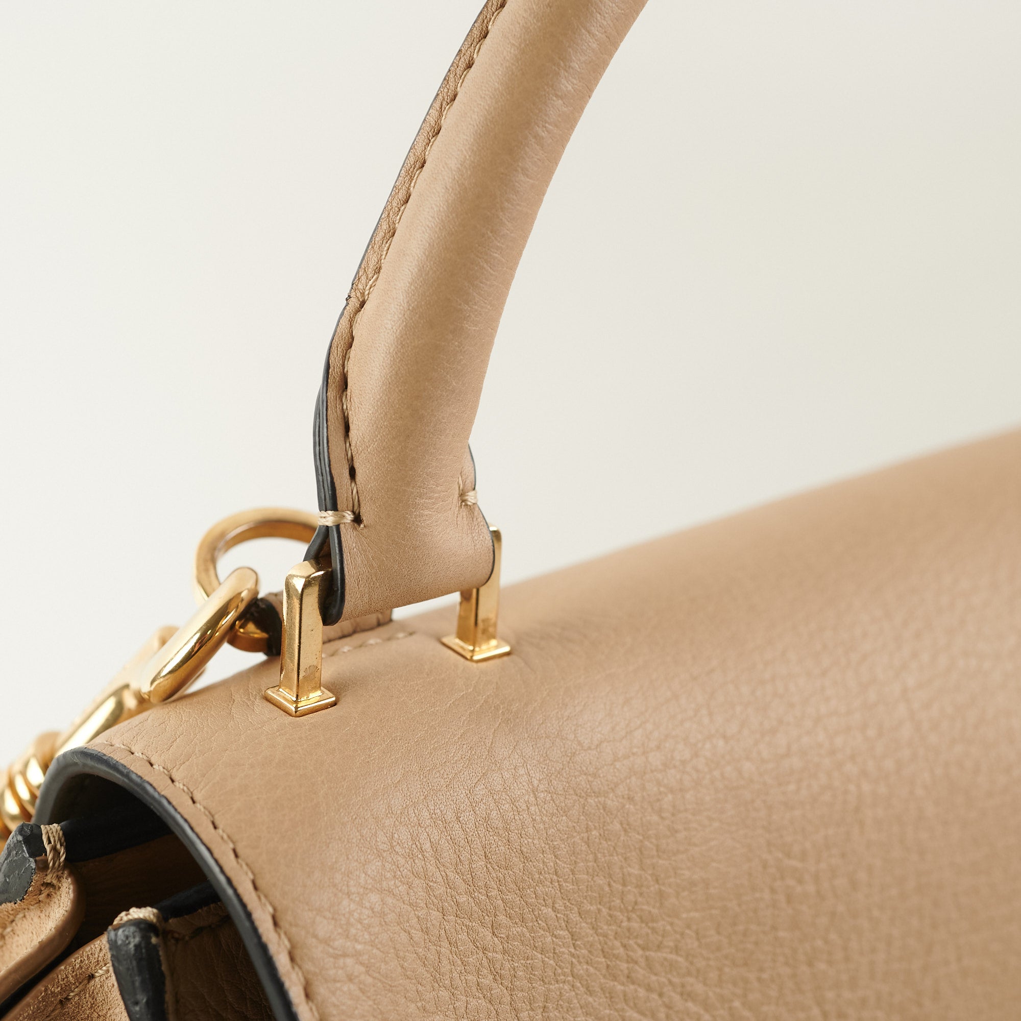 Celine Small Trapeze Bag in Beige - Luxury Leather Crossbody Handbag for Women | Perfect for Work, Travel & Everyday Use