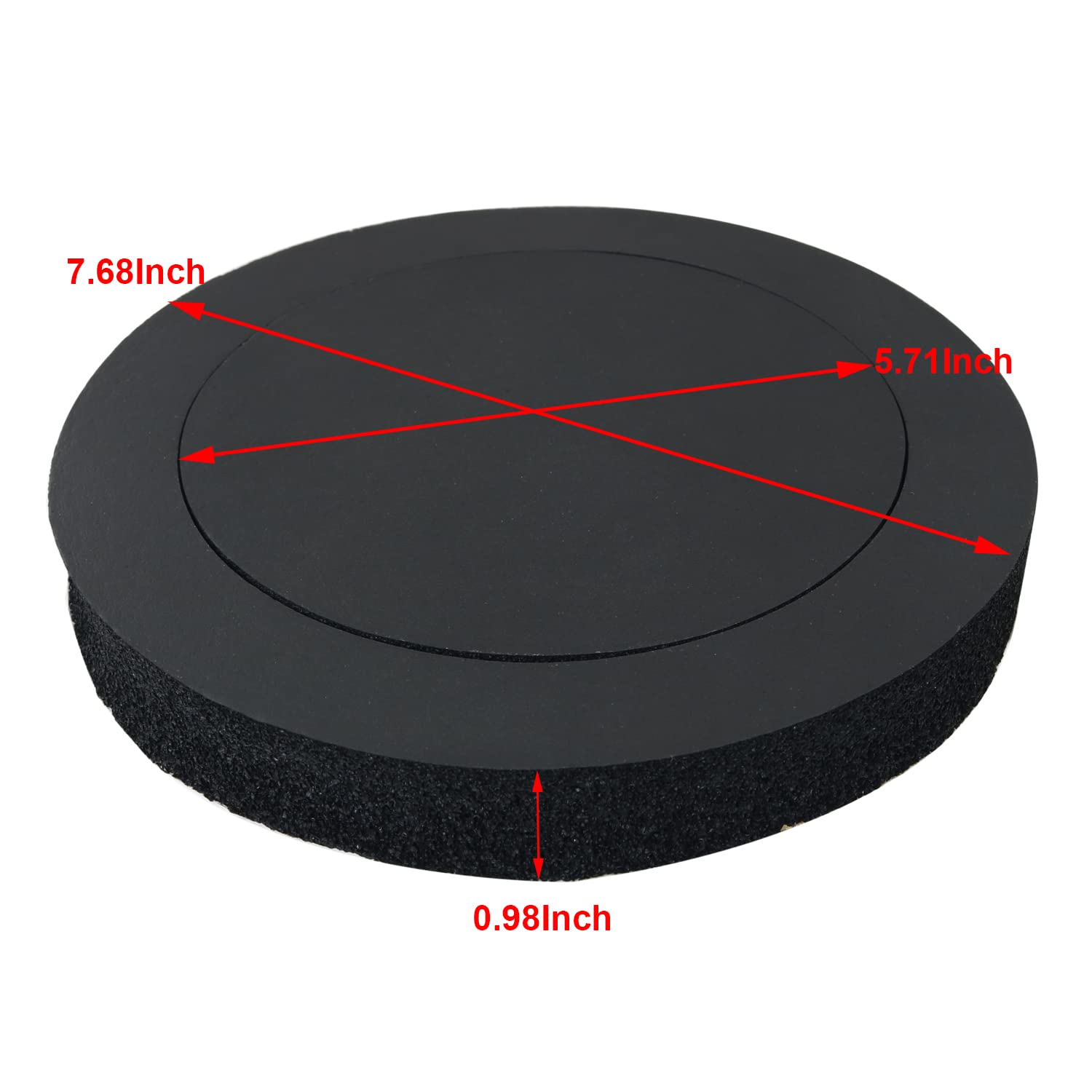 2PCS High-Density Foam Speaker Enhancer for 6
