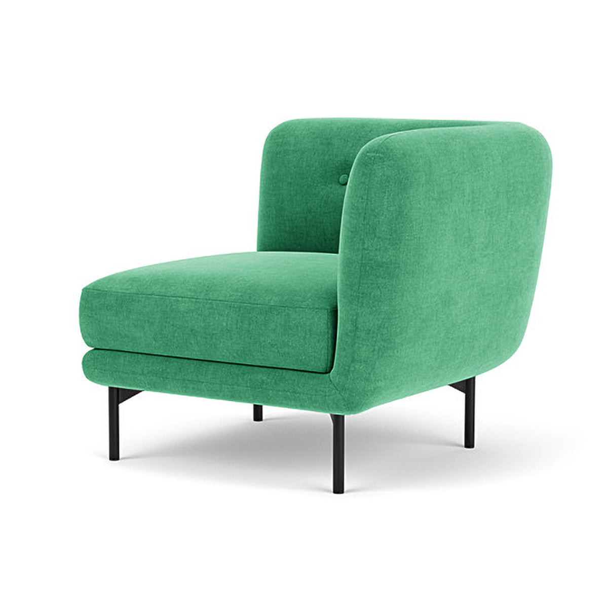 Alfred Fabric Modular Sofa - Left 1 Seater Sectional Couch for Living Room, Lounge & Small Spaces | Modern Comfortable Furniture for Apartments & Home Decor