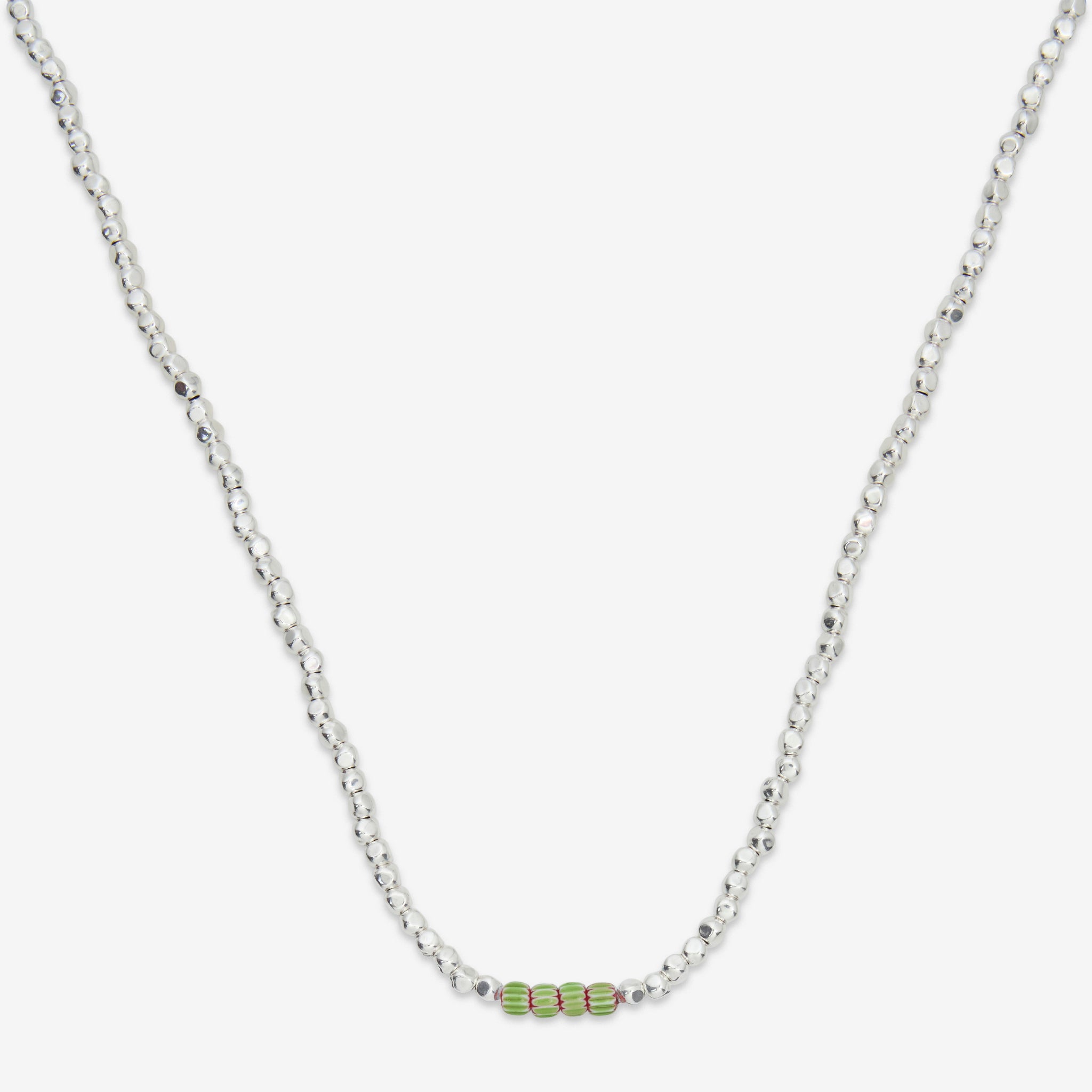 Edition No. 2 Green & Red Necklace - Elegant Statement Jewelry for Women, Perfect for Parties, Weddings and Everyday Wear