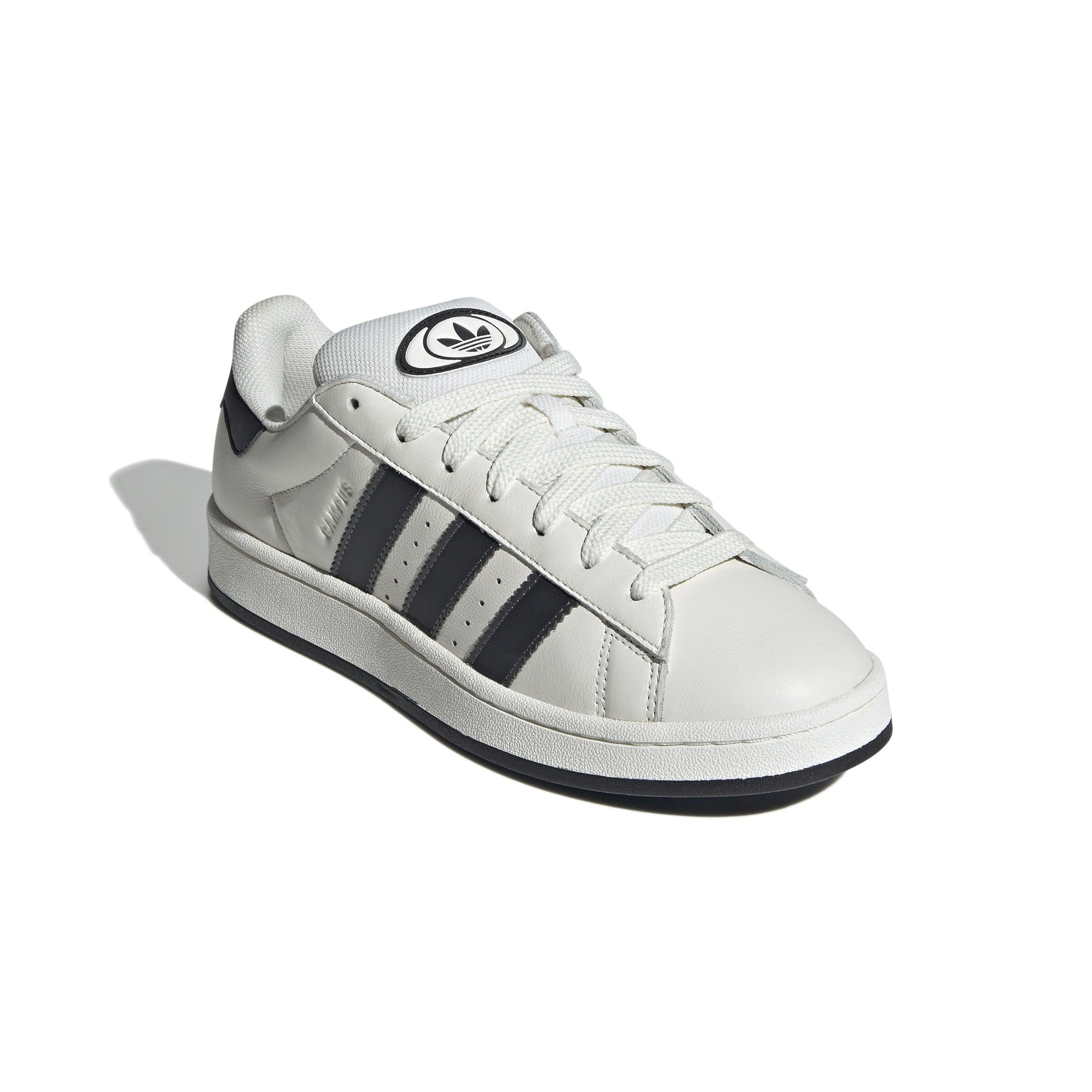 Vintage 2000s Campus Style White and Black Sneakers - Trendy Retro Shoes for Casual Wear, Street Fashion & 90s Y2K Outfits