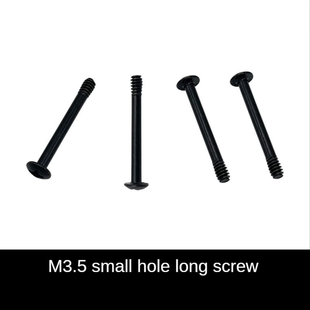 TYREE 25Pcs 6-32x30mm Extended Round Head Mounting Screws for PC Cooling Fans - Computer Case & Video Card Installation Accessories - Perfect for DIY PC Builds, Case Mods and Hardware Upgrades