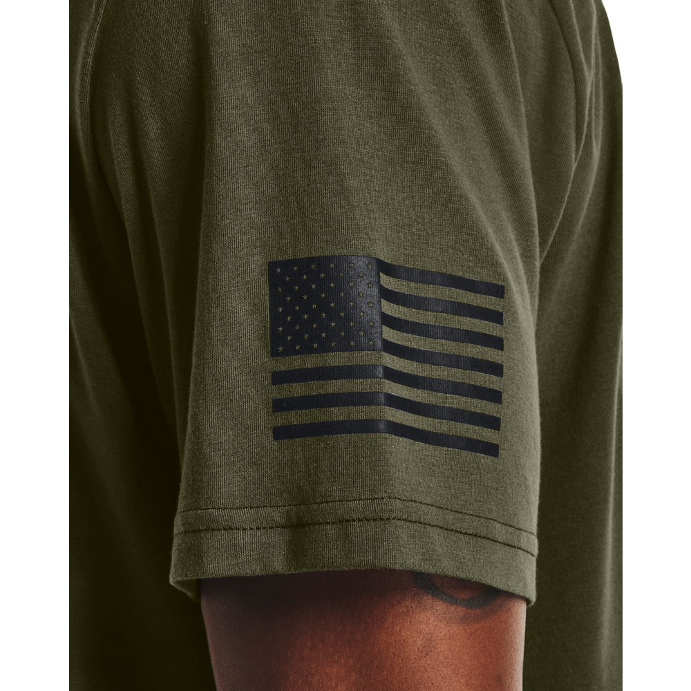 Men's Under Armour Freedom Banner T-Shirt - Moisture-Wicking Athletic Tee for Gym, Running & Casual Wear | Breathable Comfort Fit Workout Shirt