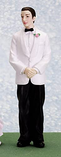 Ben's Groom Doll - Miniature Dollhouse Figure for Collectors & DIY Scenes | Perfect for Wedding Displays, Fairy Gardens & Miniature Room Decor