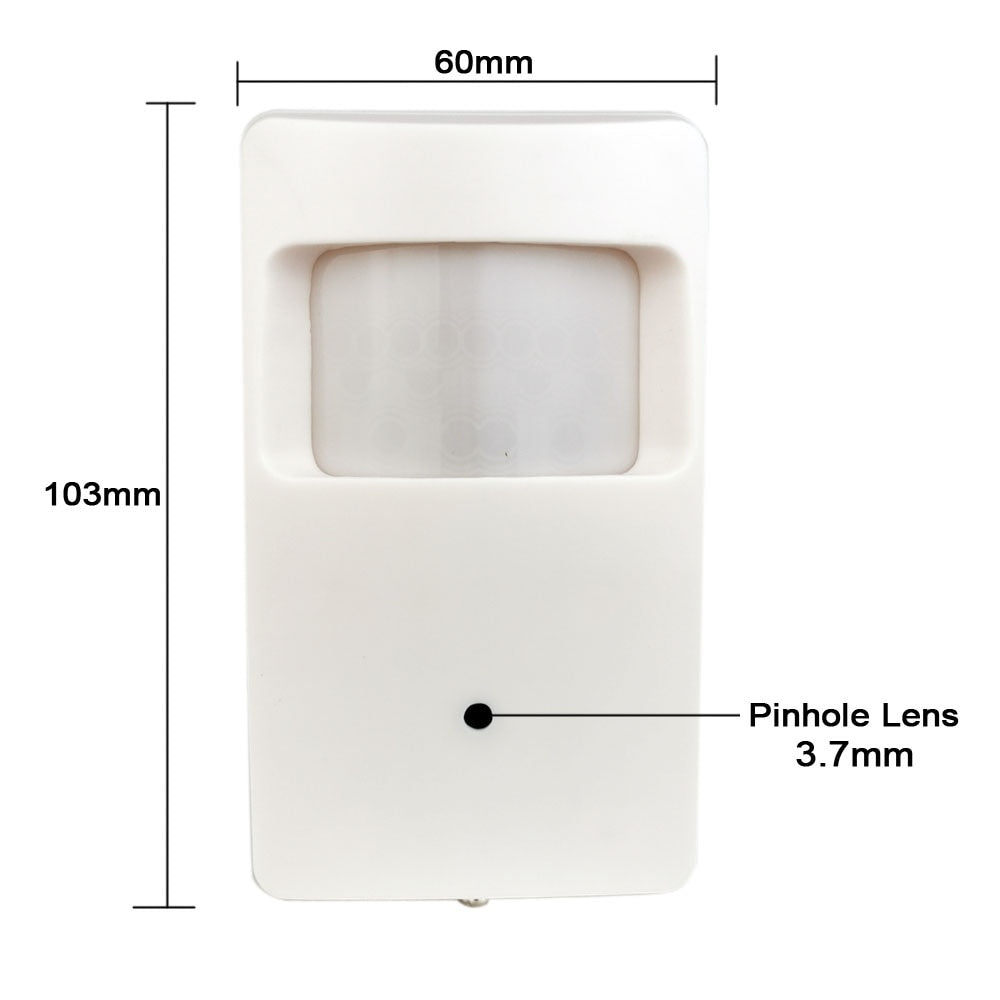 PIR Motion Detection IP Camera - Full HD 1080p, ONVIF Compliant, PoE Powered for Home & Business Security Surveillance