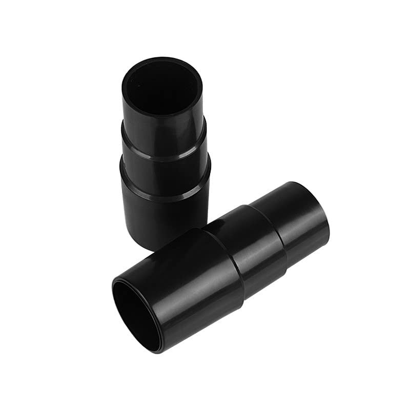 Universal Vacuum Hose Adapter & Reducer Kit (2-Pack) - Fits Most Vacuum Cleaners & Dryer Vents - Durable Connector for Cleaning Attachments, Wet/Dry Vacuums & HVAC Systems