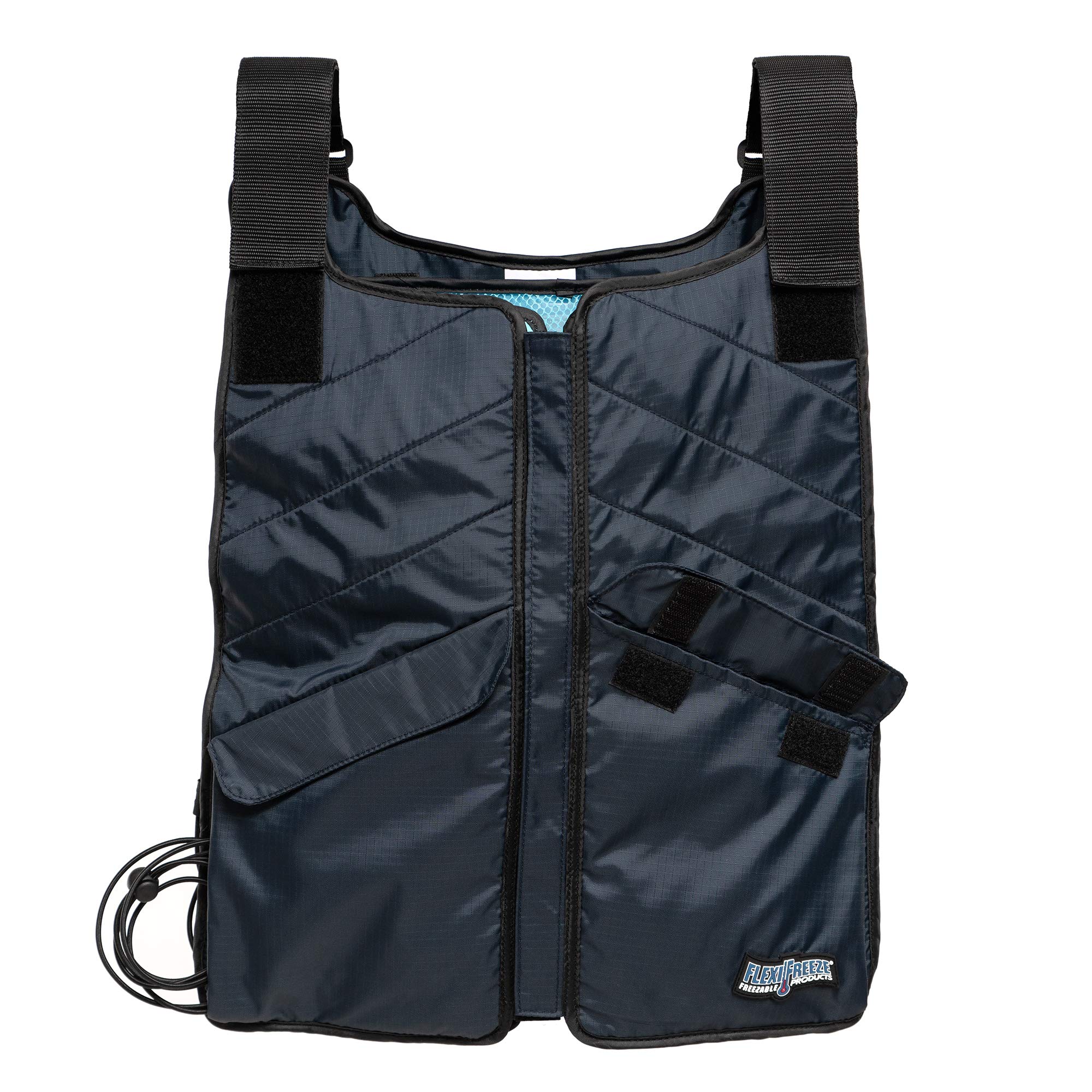 FlexiFreeze Ice Vest - Professional Cooling Vest with Refill Panel & Travel Cooler for Hot Weather - Perfect for Outdoor Work, Sports & Heat Relief