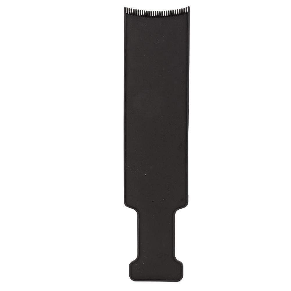 Professional Hair Highlighting Paddle with Teeth - Flat Top Sectioning Board & Comb for Hair Coloring & Styling | Lightweight & Easy to Clean Hair Dye Brush | Perfect for Salon Use & DIY Hair Coloring at Home - Black