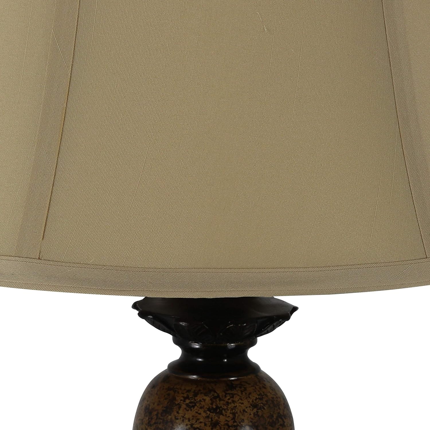 Decor Therapy Mae Bronze & Marble Lamp Set - 3 Pack for Living Room & Bedroom