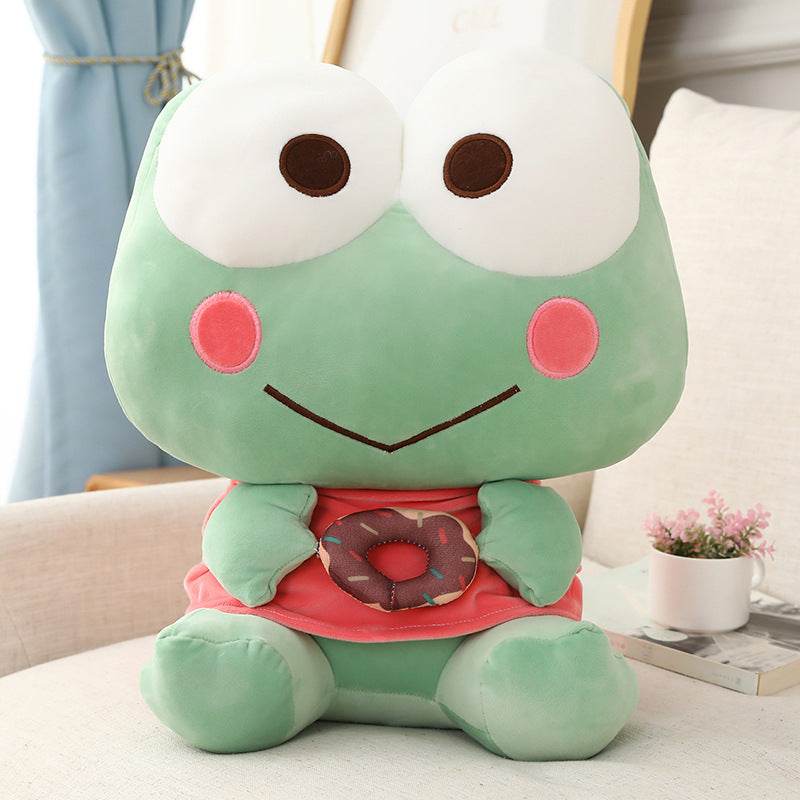 Giant Stuffed Frog Plush Toy - Extra Large Soft Cuddly Animal Pillow for Kids & Adults | Perfect for Nursery Decor, Gift Giving, and Comfort