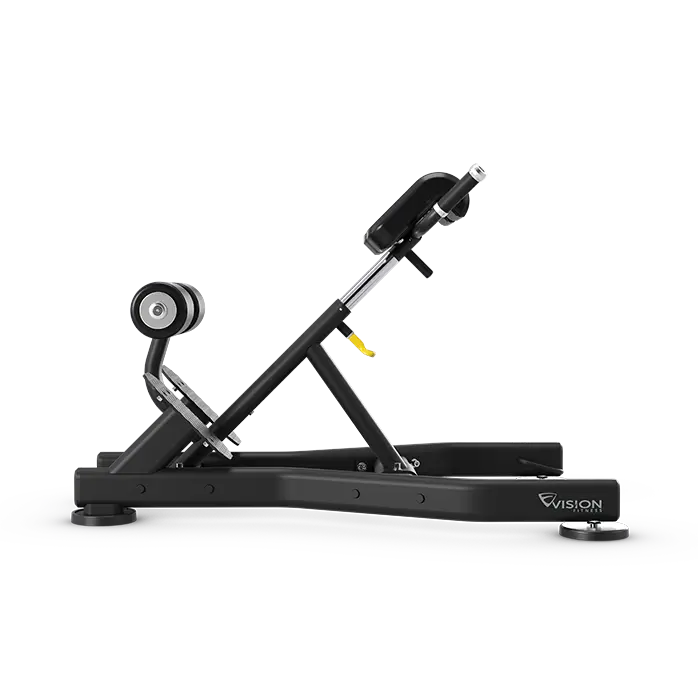 Vision Fitness FW52 Back Extension Bench - Home Gym Equipment for Core Strength & Lower Back Workouts - Perfect for Home Fitness & Rehabilitation Training