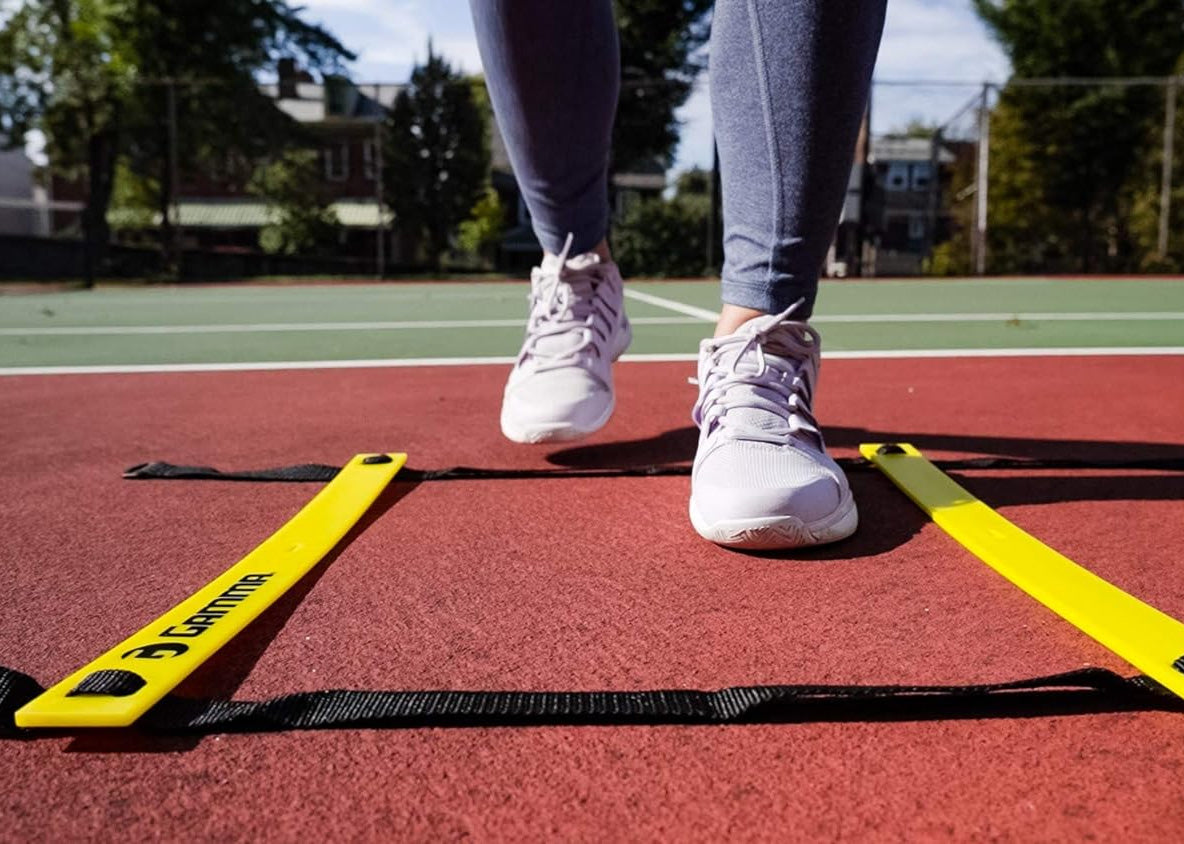 Gamma Speed Ladder - Agility Training Equipment for Football, Soccer & Fitness | Improve Footwork & Quickness for Sports & Workouts