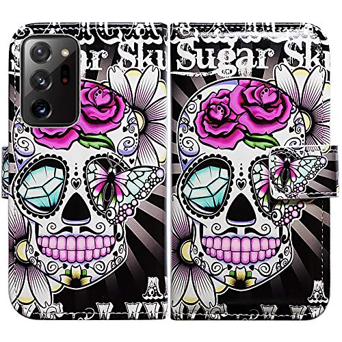 Purple Flower Sugar Skull
