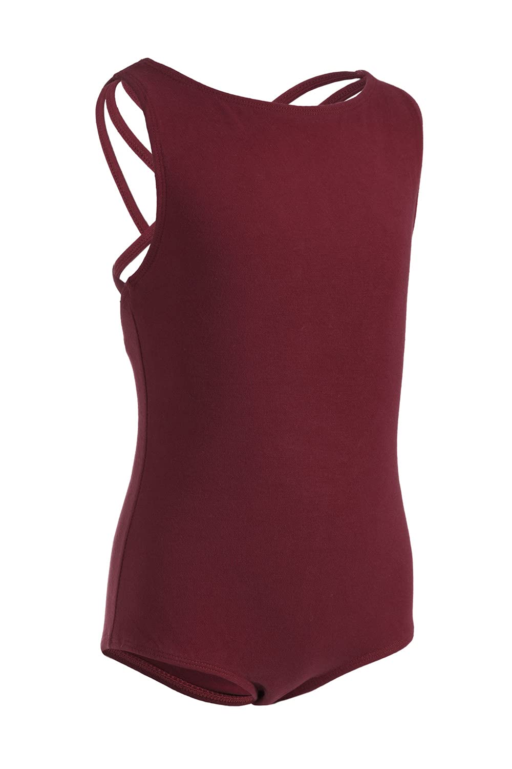 TH5527C Triple Strap Tank Dance Leotard for Kids - Ballet, Jazz & Gymnastics Performance Wear