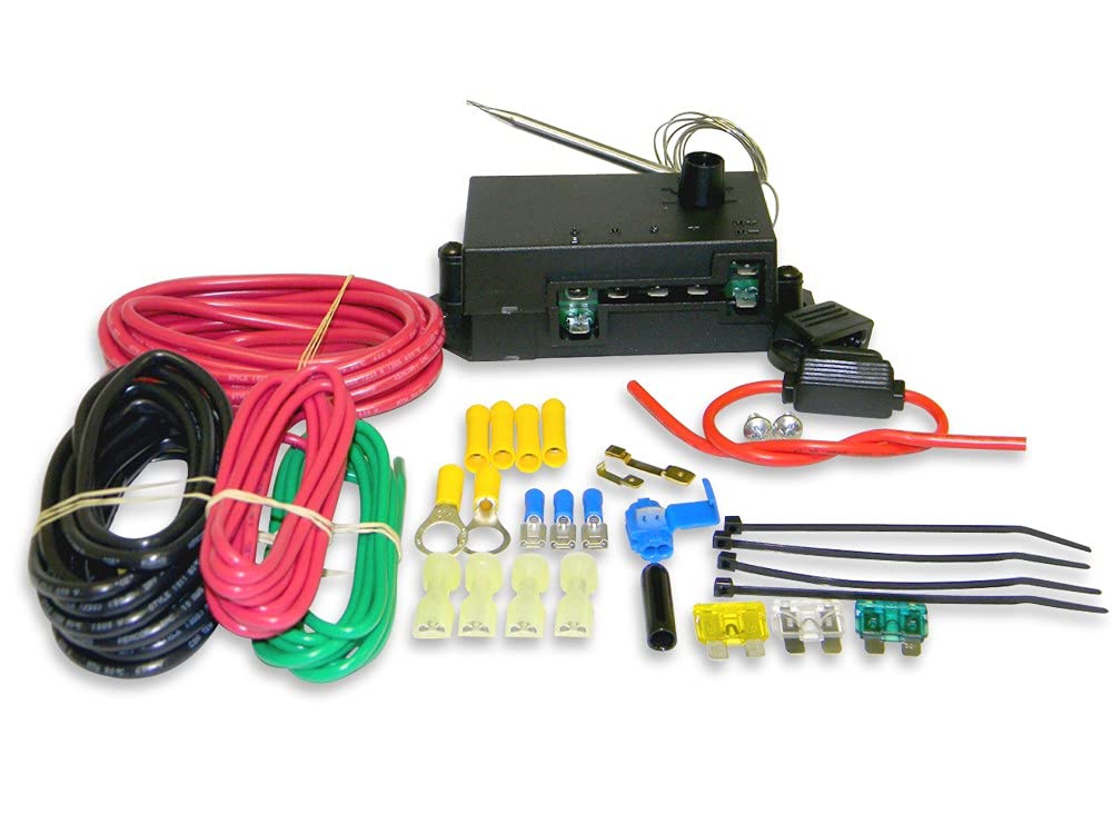 Adjustable Temperature Electric Fan Controller - 31149/108504 - Perfect for Home, Office, and Workshop Cooling Solutions