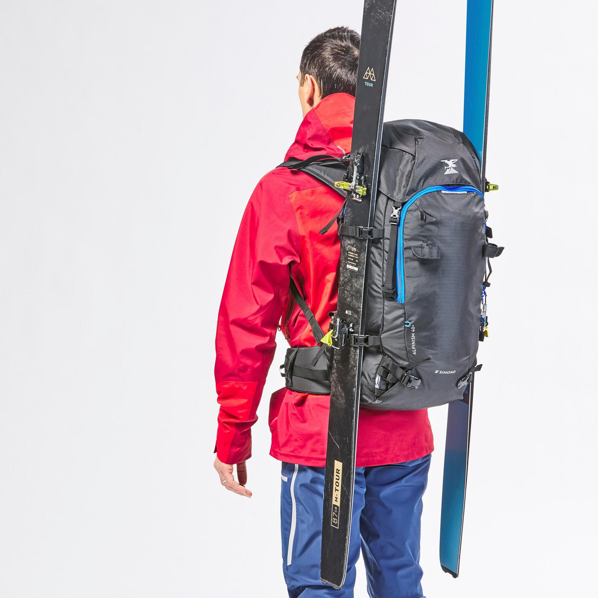 Simond Alpinism Evo 40L Mountaineering Backpack - Lightweight Climbing Pack for Hiking, Trekking & Alpine Adventures | Durable Waterproof Design for Outdoor Enthusiasts
