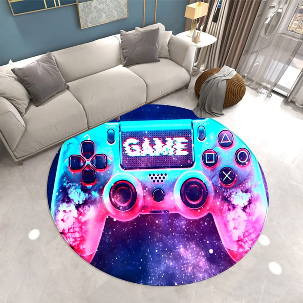 3D Game Print Large Play Area Rug - 63
