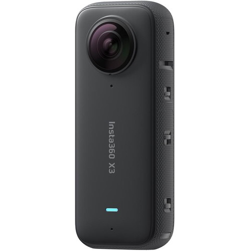 Insta360 X3 360-Degree Waterproof Action Camera - 5.7K HD, FlowState Stabilization, AI Editing - Perfect for Vlogging, Travel, Sports & Adventure Filming