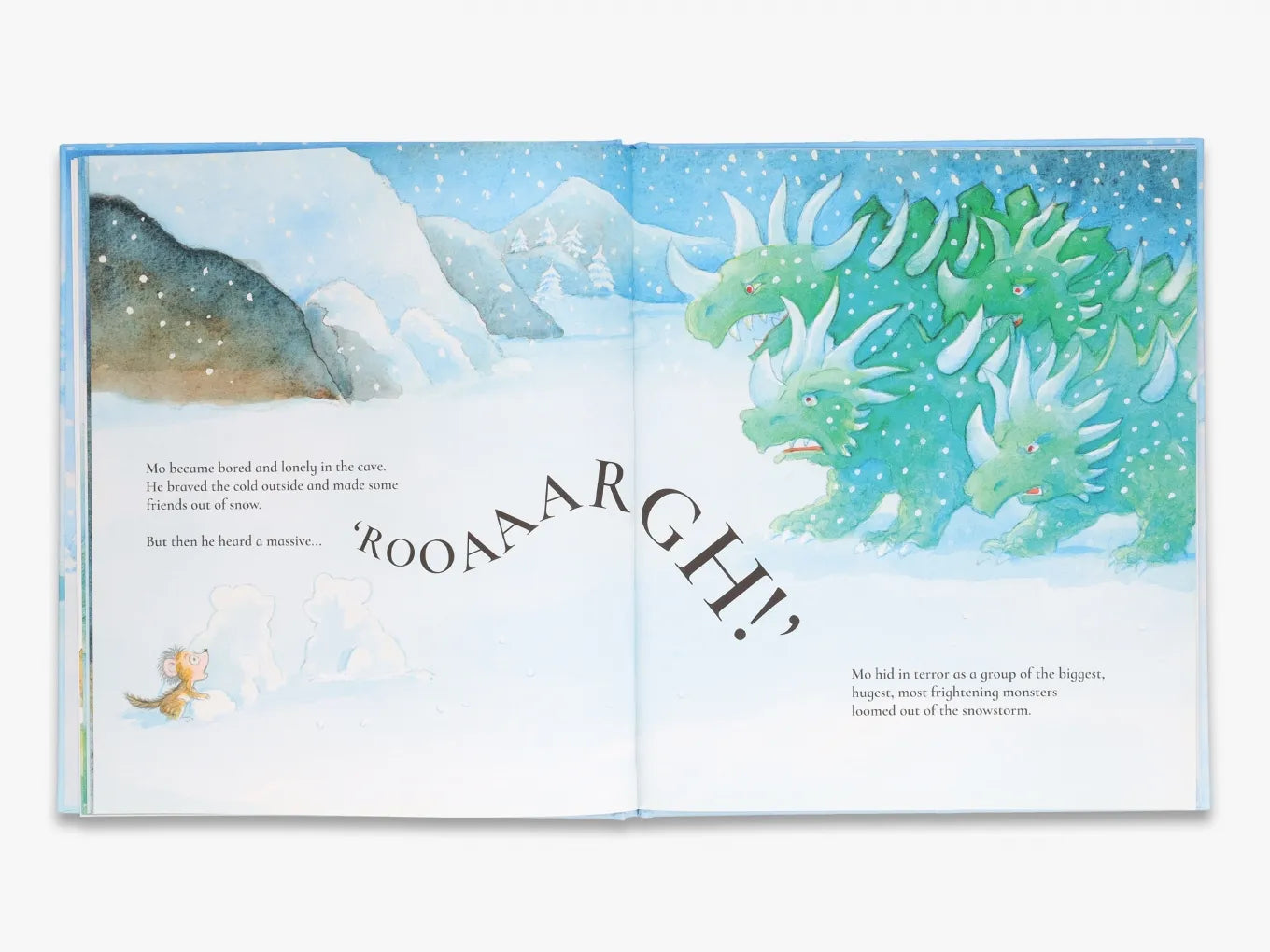 Little Mo and the Great Snow Monster - Children's Winter Adventure Storybook for Bedtime Reading & Snow Day Fun