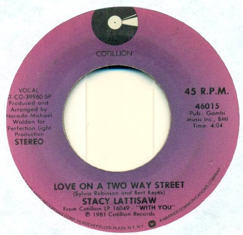 Love on a Two Way Street / Baby I Love You - Romantic Vinyl Record for Couples, Perfect for Anniversaries & Valentine's Day Gifts