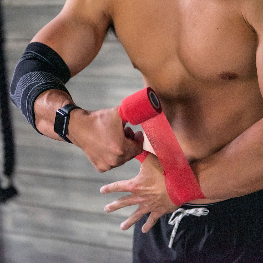Premium Athletic Tape - 10 Yards per Roll, 2 Pack - Strong Support for Wrists, Ankles & Joints - Ideal for Sports, Workouts & Injury Recovery