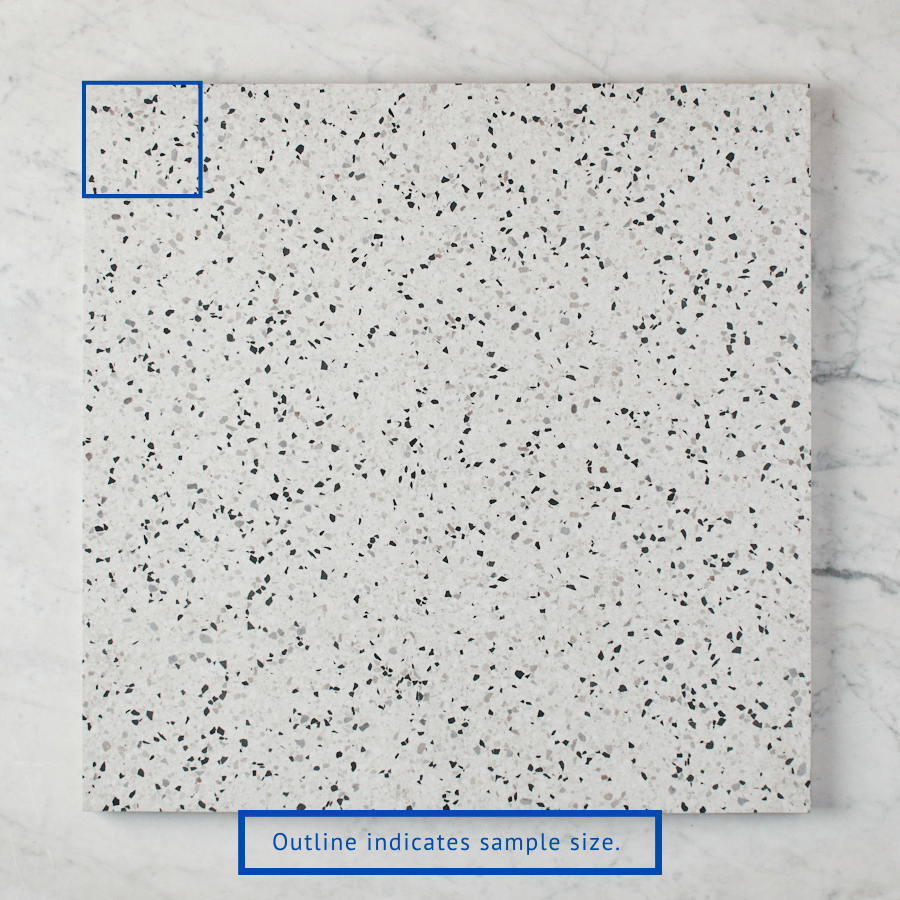Redfern External Terrazzo Look Mixed Sample - Premium Waterproof Outdoor Tiles for Patio, Pool Deck & Garden Landscaping