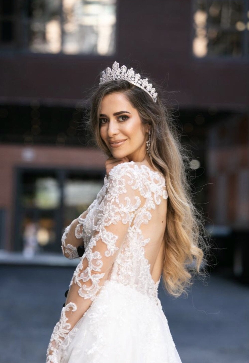 Elegant Petite PERSEPHONE Royal Bridal Crown - Vintage Inspired Wedding Tiara for Brides, Princess Costume & Special Occasions