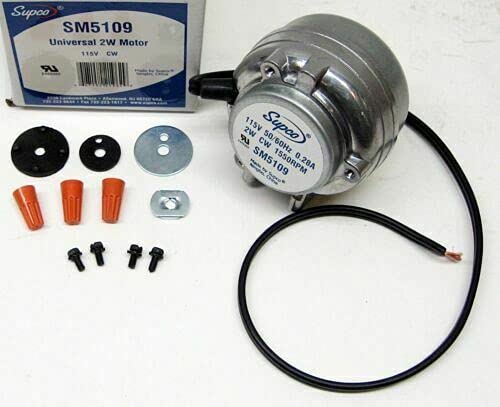 Whirlpool 833697 Compatible Condenser Fan Motor Replacement - Perfect for Refrigerator Cooling System Repair & Maintenance