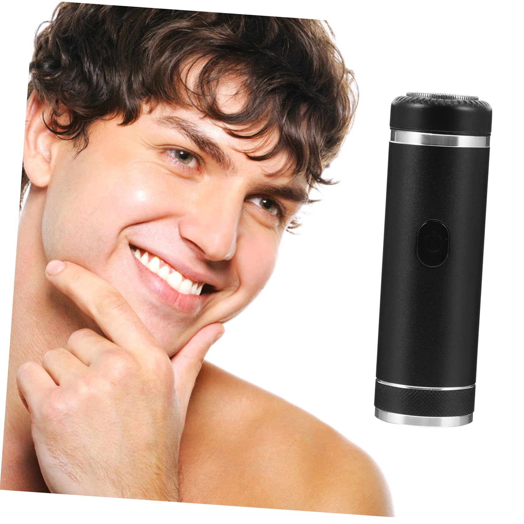 Rechargeable Beard Trimmer for Men & Women - 1pc Electric Shaver with Portable Travel Case, USB Charging, Precision Trimming for Facial Hair, Body Grooming & Personal Care - Perfect for Home, Gym & Travel
