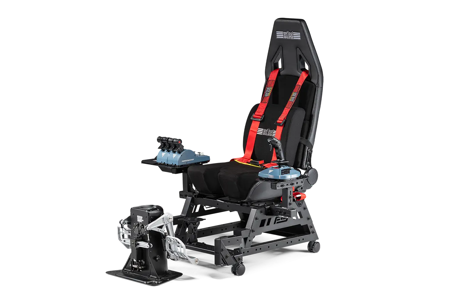 Next Level Racing Flight Seat Pro - Premium Flight Simulator Cockpit for Realistic Gaming Experience | Perfect for Flight Simulation Enthusiasts & Professional Gamers | Home Cockpit Setup for PC & Console Gaming