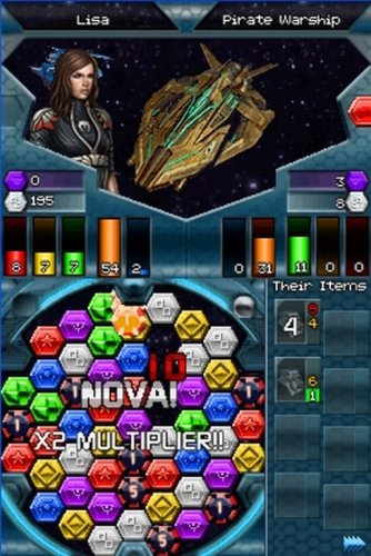 Puzzle Quest Galactrix - Nintendo DS Game | Space-Themed Puzzle RPG Adventure | Perfect for Travel & Family Game Nights