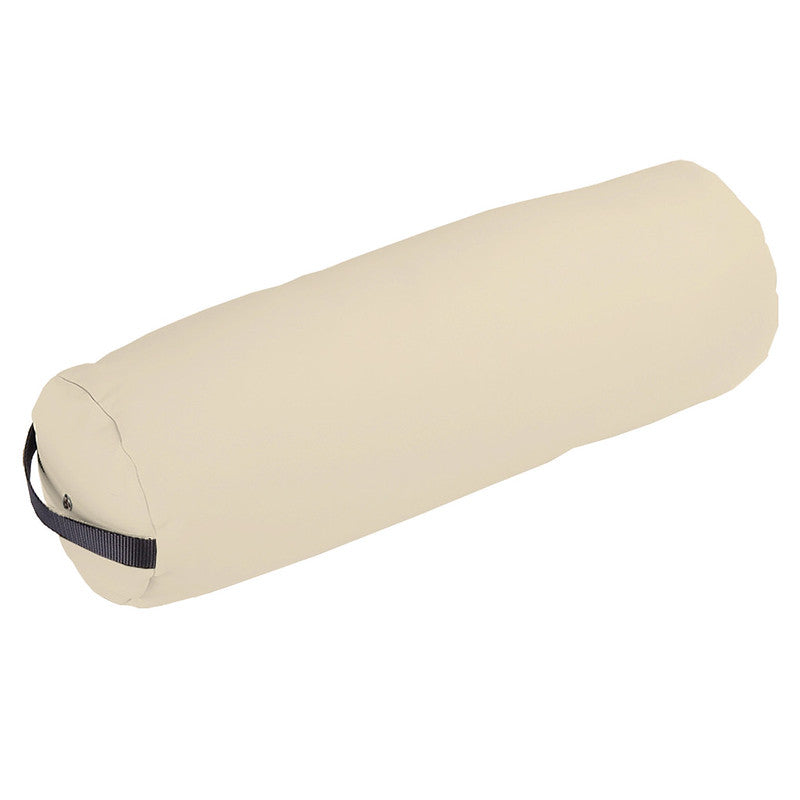 Earthlite Fluffy Bolster Pillow - Ultra Soft Yoga Bolster for Meditation, Stretching & Relaxation - Perfect for Home, Studio & Travel Use