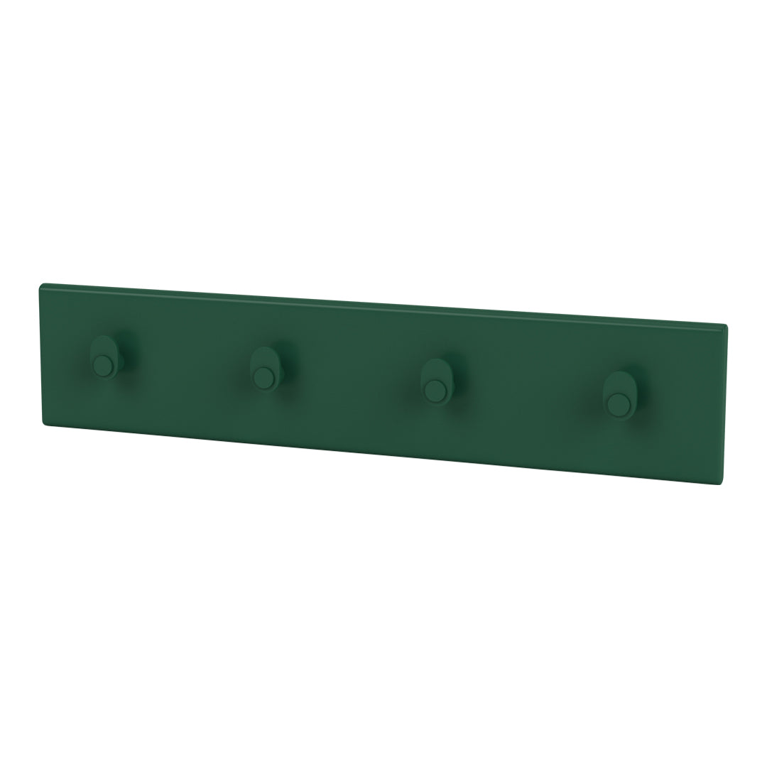 K812 Wall Mounted Coat Rack with 4 Hooks - Space Saving Entryway Organizer for Hats, Jackets & Bags