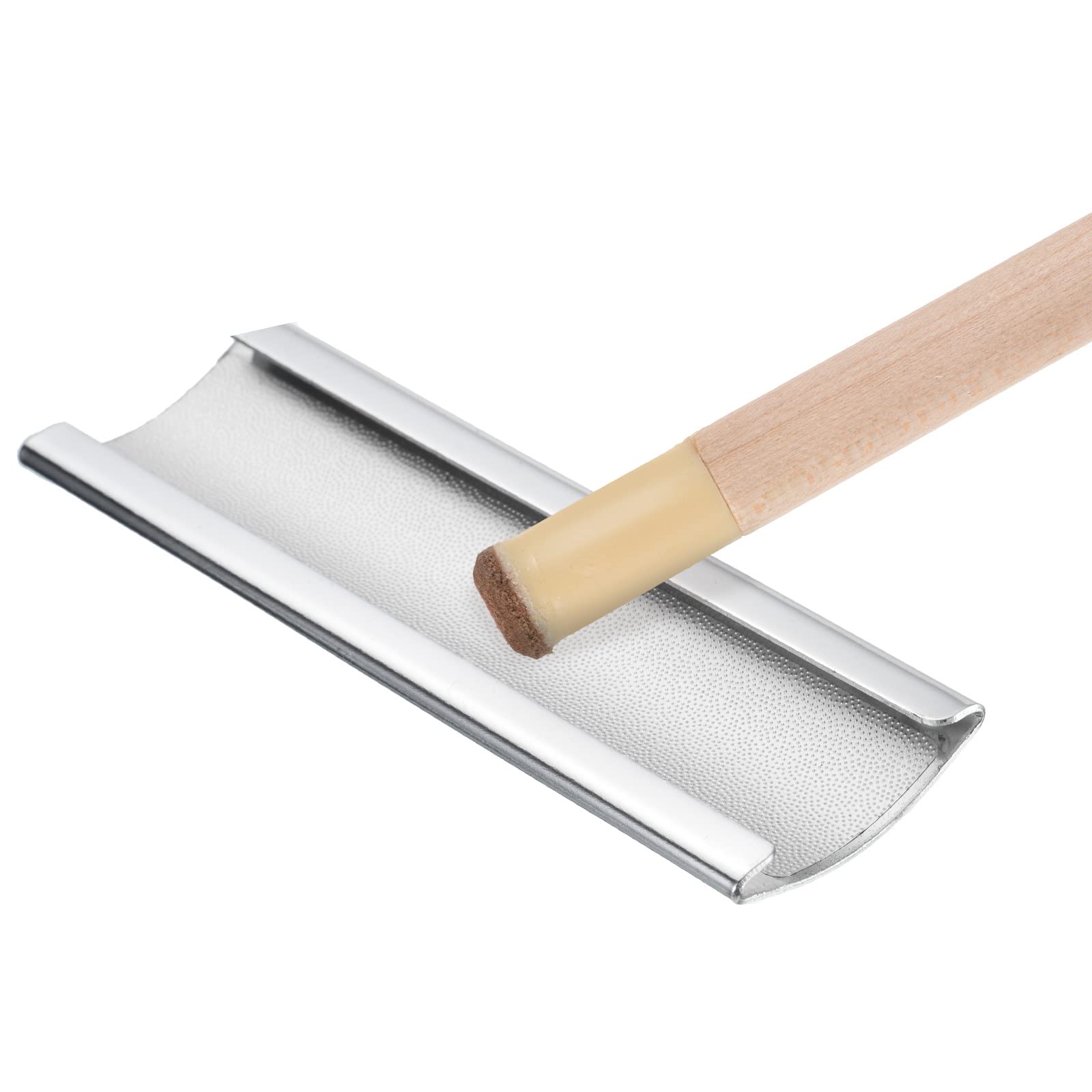 PATIKIL Stainless Steel Billiard Pool Cue Tip Shaper & Burnisher - Professional Snooker Cue Repair Tool for Pool Stick Maintenance - Perfect for Home Game Rooms & Professional Pool Halls
