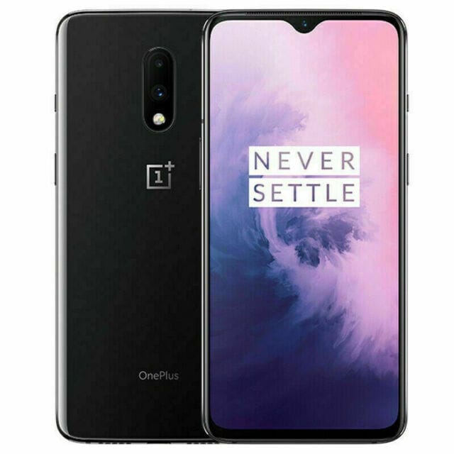 OnePlus 7 GM1900 Smartphone - 12GB RAM 256GB Storage, Dual SIM, Mirror Gray - Perfect for Gaming, Streaming & Business Use