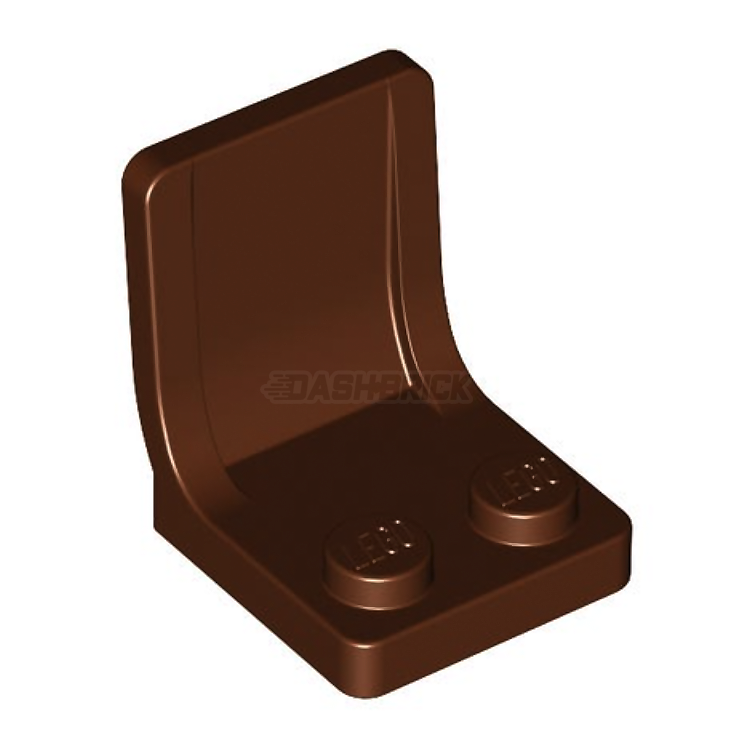LEGO Minifigure Accessory - 2x2 Reddish Brown Seat/Chair (Part 4079b) | Perfect for LEGO Builders, DIY Projects & Miniature Displays
