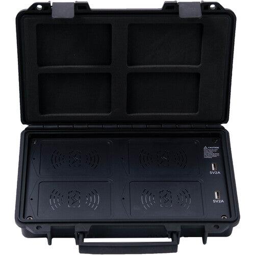 Aputure MC 4 Light Wireless Charging Case - Portable LED Video Light for Photography, Filmmaking & Content Creation - Perfect for YouTube, TikTok & Studio Lighting