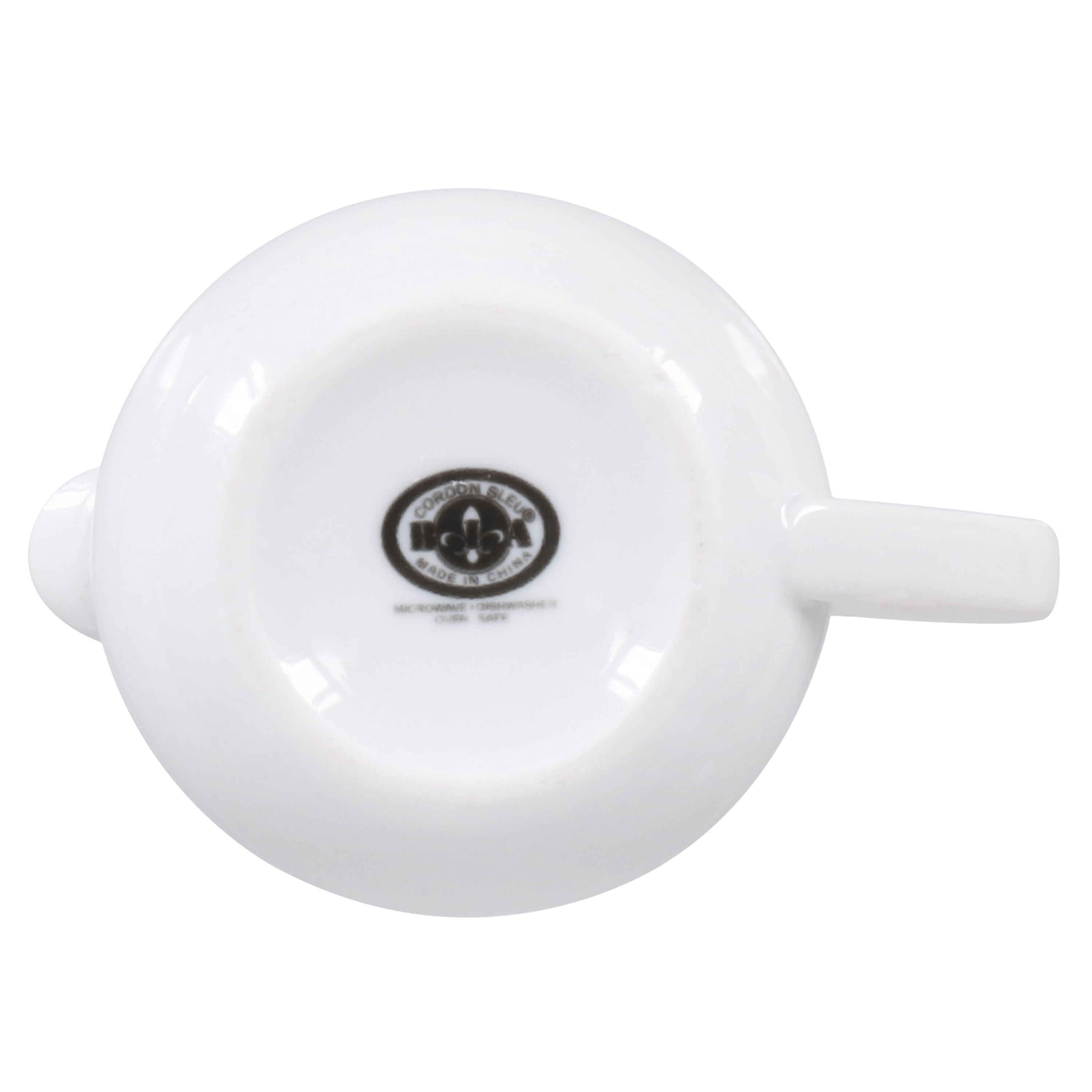 Premium BIA White Porcelain Creamer - 8oz Milk Pitcher for Coffee & Tea - Elegant Tableware for Restaurants, Cafes & Home Breakfast