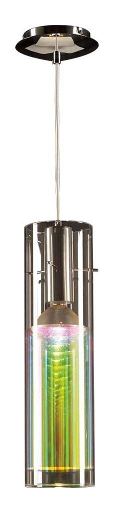 1 Light Mini Pendant Lamp - Angora Collection - Modern Ceiling Light Fixture for Kitchen Island, Dining Room, or Bedroom Lighting