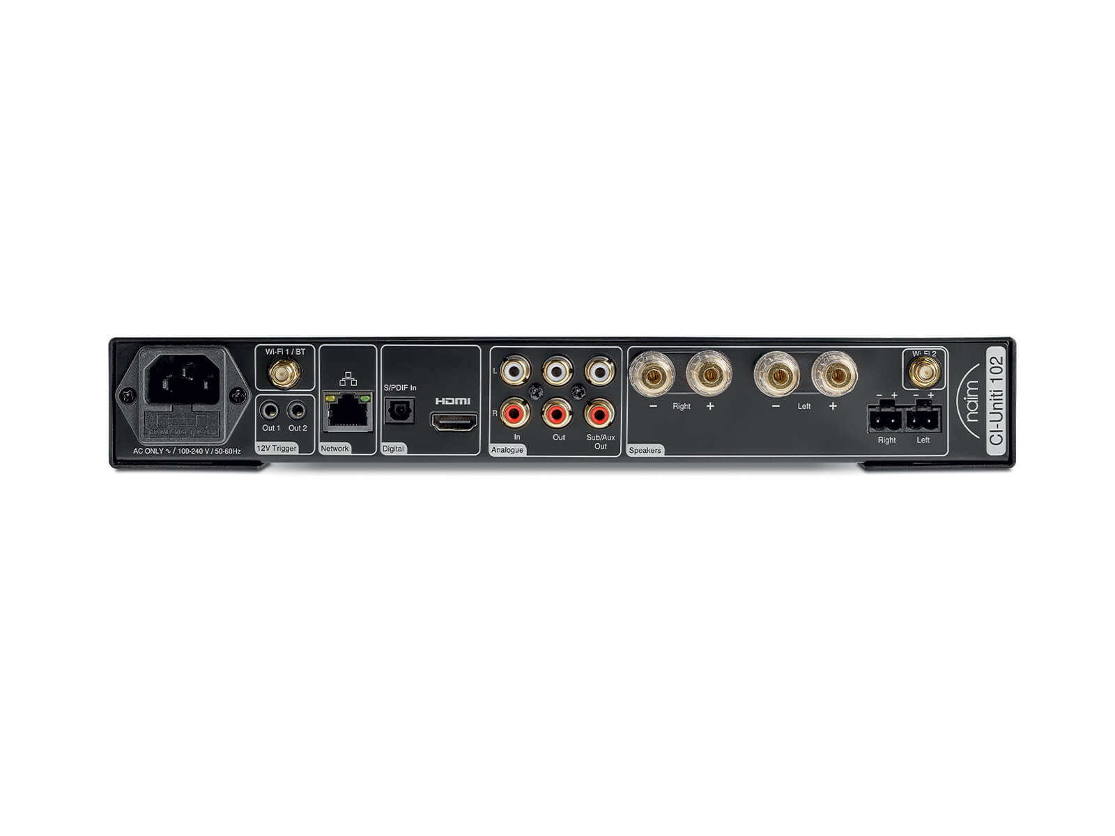 Naim Audio CI Uniti 102 - High-End Network Audio Player | Wireless Streaming & Multi-Room Audio System for Home Theater & Audiophile Setup