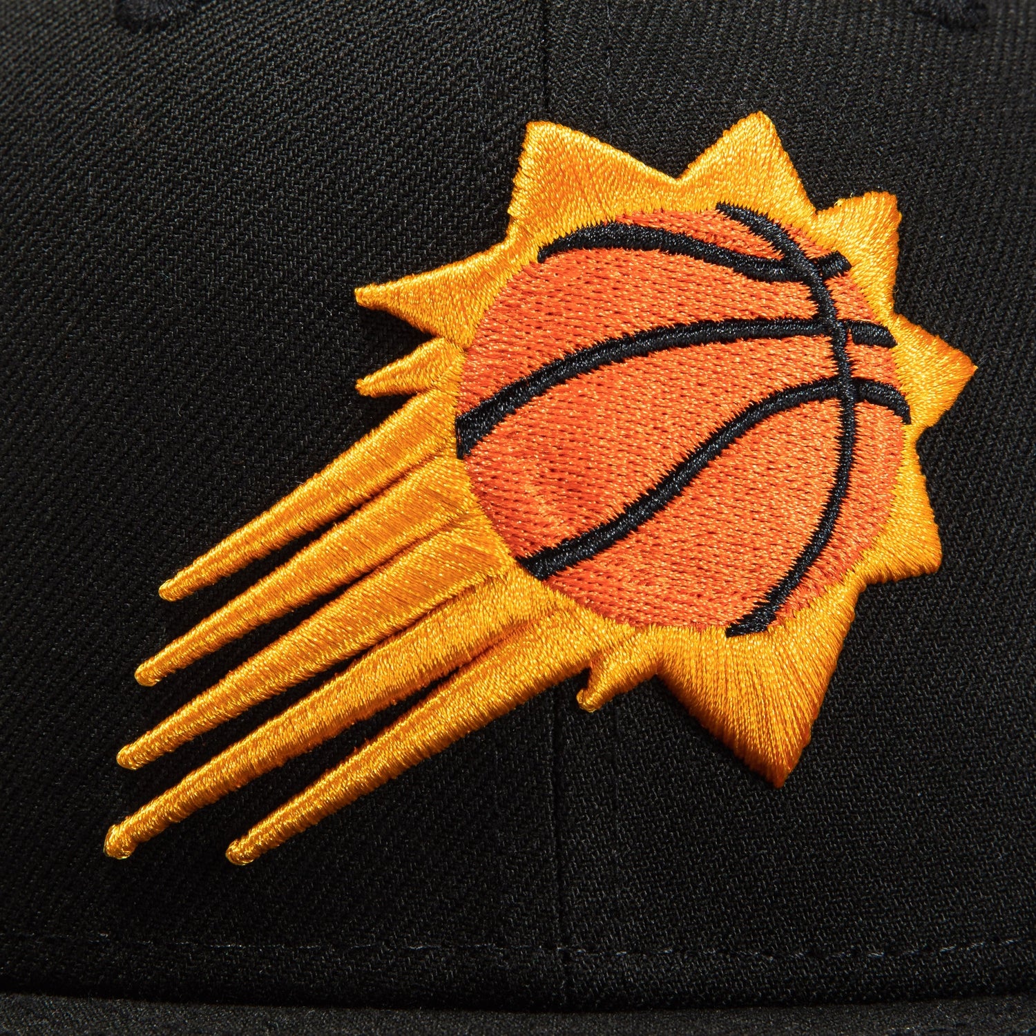 New Era 59Fifty Phoenix Suns Burst Snapback Hat - Black | Official NBA Licensed Cap for Men & Women | Perfect for Basketball Games, Streetwear & Sun Protection